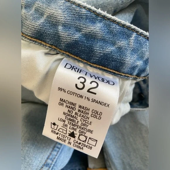 Driftwood Stella “cloud” straight relaxed leg jeans - Picture 12 of 15